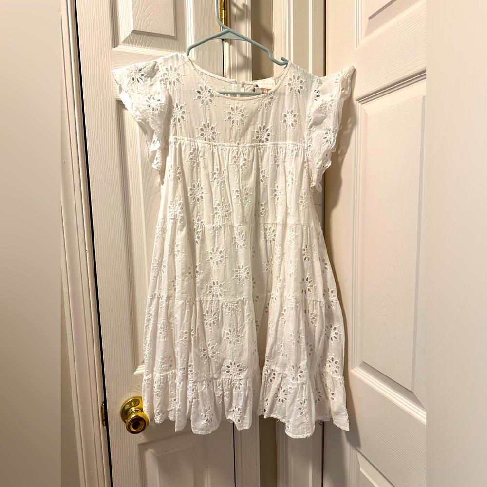 Sweet Eyelet Dress Size Large